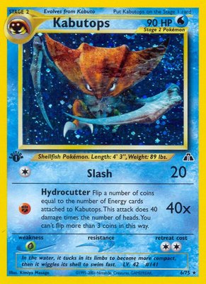 Kabutops (6), Neo Discovery