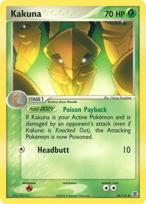 Kakuna, EX FireRed & LeafGreen