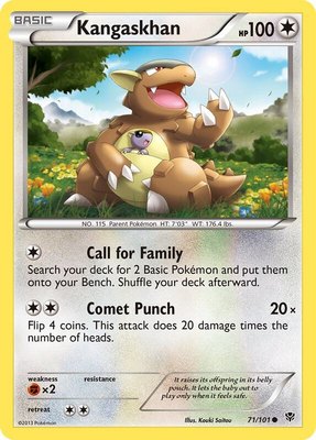 Kangaskhan, Plasma Blast