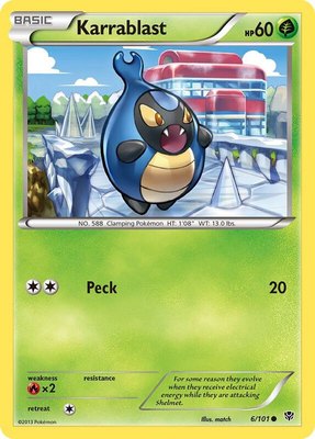 Karrablast, Plasma Blast
