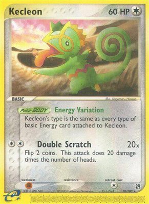 Kecleon, EX Sandstorm
