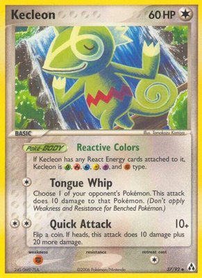 Kecleon, EX Legend Maker