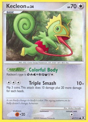 Kecleon, Rising Rivals