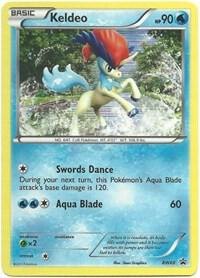 Keldeo (Tinsel Holo), Black and White Promos