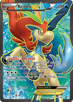 Keldeo EX (142 Full Art), Boundaries Crossed