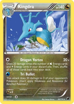 Kingdra, Plasma Freeze