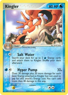 Kingler, EX FireRed & LeafGreen
