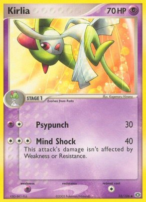 Kirlia, EX Emerald