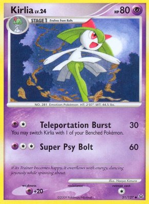 Kirlia, Platinum