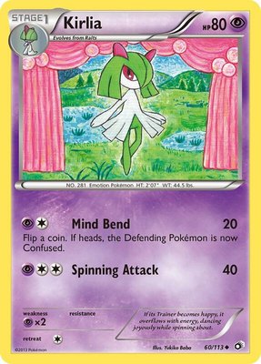 Kirlia, Legendary Treasures