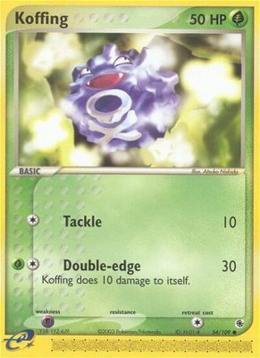 Koffing, EX Ruby and Sapphire