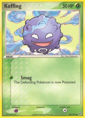 Koffing, EX Deoxys