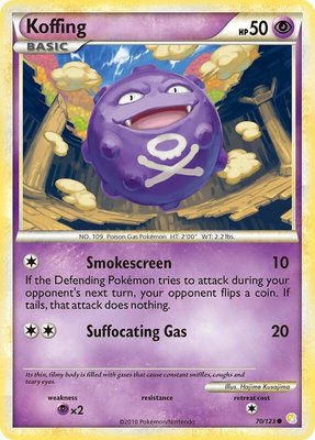 Koffing, HeartGold SoulSilver