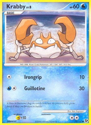 Krabby, Great Encounters