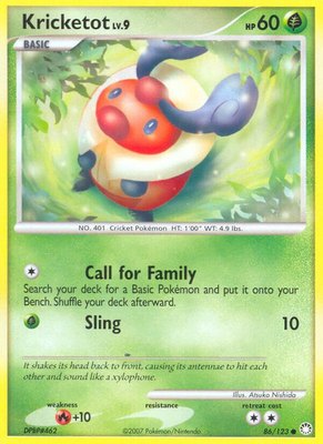 Kricketot, Mysterious Treasures