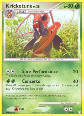 Kricketune, Mysterious Treasures