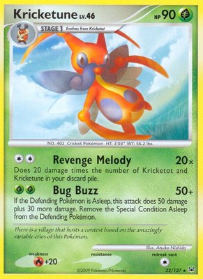 Kricketune, Platinum