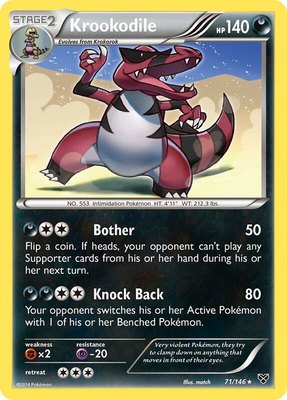 Krookodile, XY Base Set