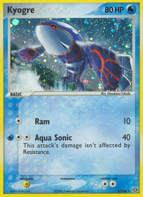 Kyogre, EX Emerald