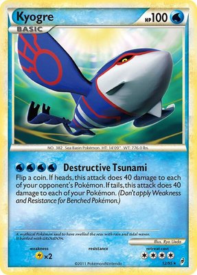 Kyogre, Call of Legends
