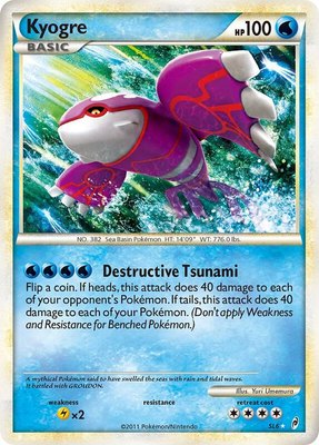 Kyogre (Shiny), Call of Legends