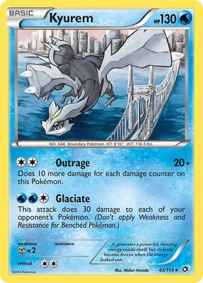 Kyurem, Legendary Treasures