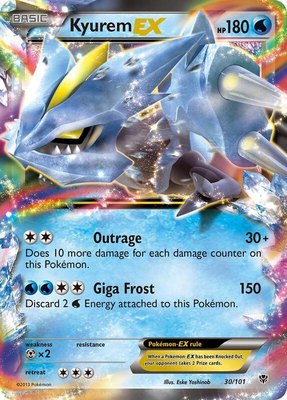 Kyurem EX, Plasma Blast