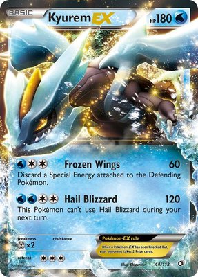 Kyurem EX, Legendary Treasures