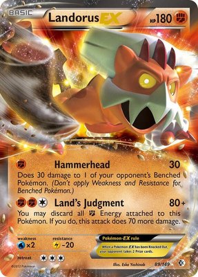 Landorus EX, Boundaries Crossed