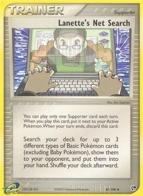Lanette's Net Search, EX Sandstorm