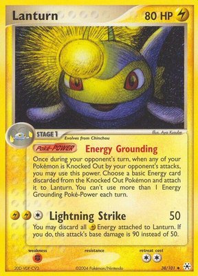 Lanturn, EX Hidden Legends