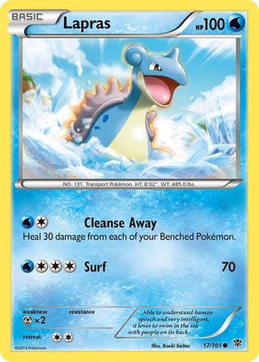 Lapras, Plasma Blast