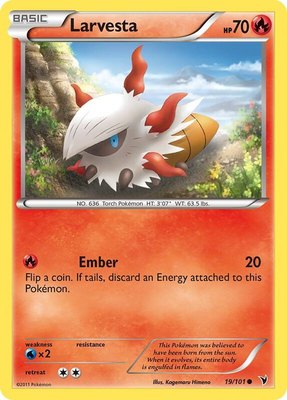Larvesta (19), Noble Victories
