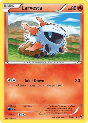 Larvesta (20), Noble Victories