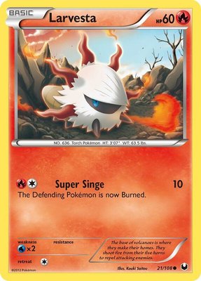 Larvesta (21), Dark Explorers