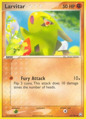 Larvitar, EX Team Rocket Returns