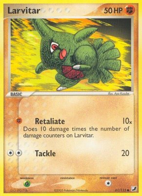 Larvitar, EX Unseen Forces