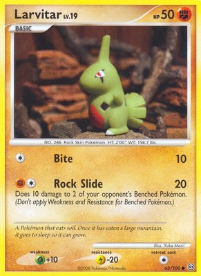 Larvitar, Stormfront