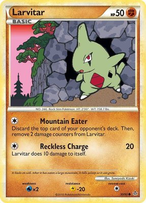 Larvitar (50), Unleashed