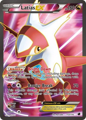 Latias EX (112 Full Art), Plasma Freeze
