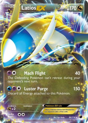 Latios EX, Plasma Freeze