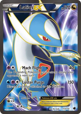 Latios EX (113 Full Art), Plasma Freeze