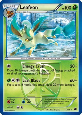 Leafeon (Team Plasma), Plasma Freeze