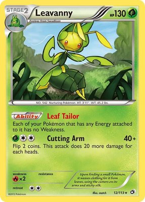 Leavanny, Legendary Treasures