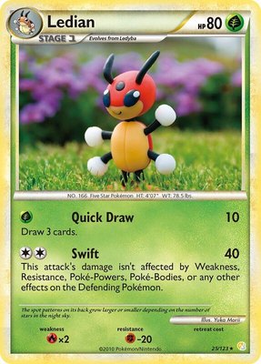 Ledian, HeartGold SoulSilver