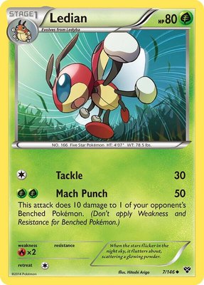 Ledian, XY Base Set