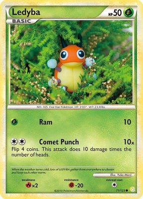 Ledyba, HeartGold SoulSilver
