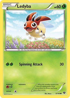 Ledyba, XY Base Set