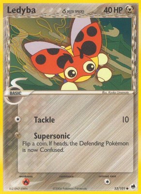 Ledyba (Delta Species), EX Dragon Frontiers