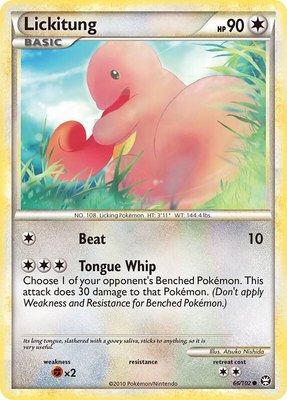 Lickitung, Triumphant